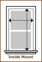 Measuring for Inside Mounts - Royal Crest